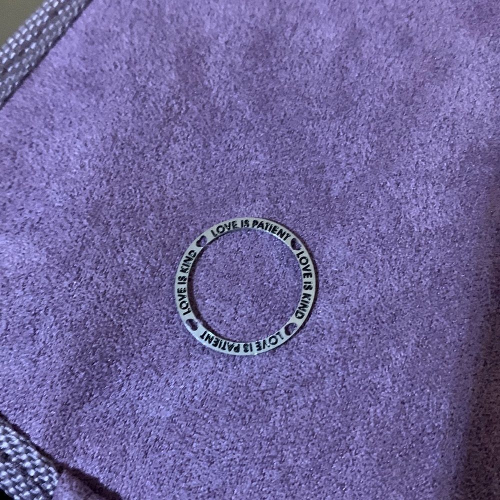Love is Patient, Kind Border Plate For Fliating Lockets